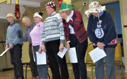 U3A performers standing in a row